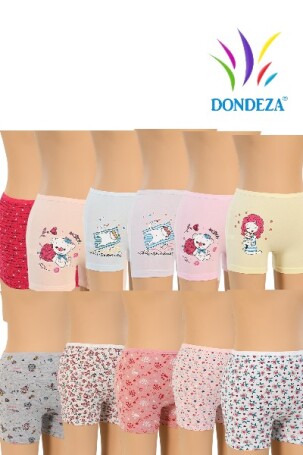 DONDEZA KIZ BOXER 402 403 ASORTİ