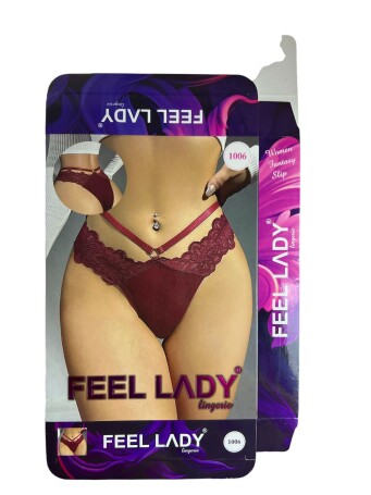 FEEL LADY 1006 BORDO