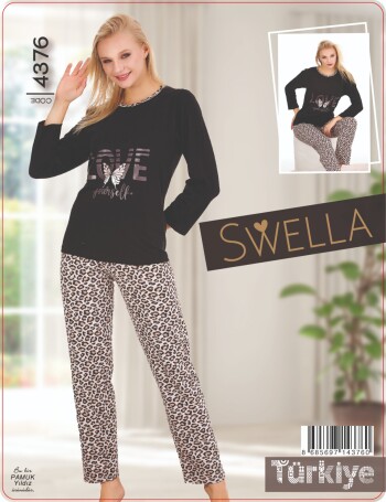 SWELLA 4376 PİJAMA TAKIMI ASORTİ