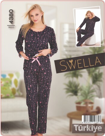 SWELLA 4380 PİJAMA TAKIMI ASORTİ